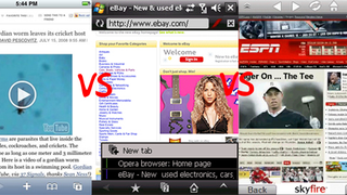 Mobile Safari vs. Opera Mobile vs. Skyfire: Who's the Fastest?